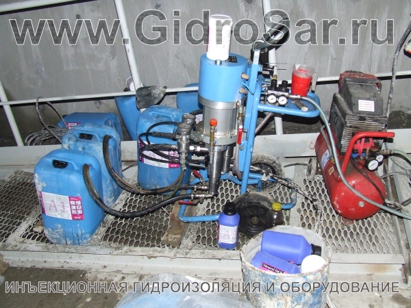 Гидроизоляция инъекциями в бетон Саранск